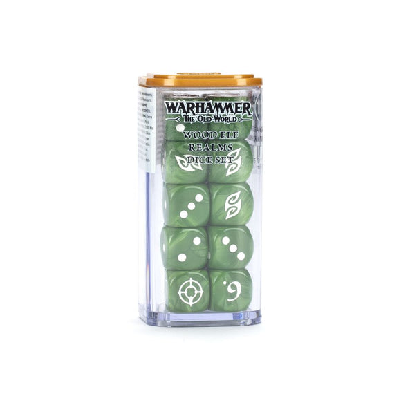 Warhammer The Old World: Wood Elf Realms Dice Set