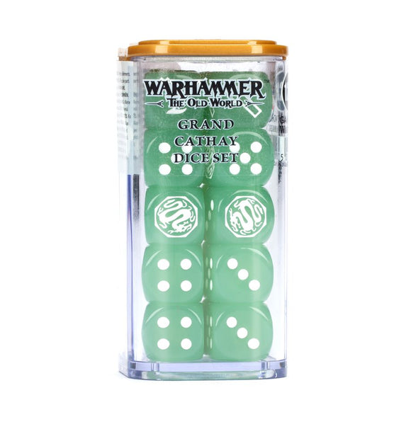 Warhammer the Old World: Grand Cathay Dice Set