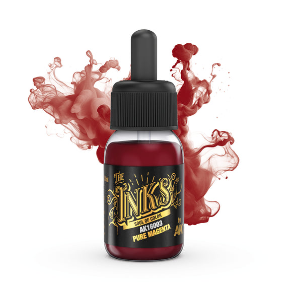 AK Acrylic - Pure Magenta Ink