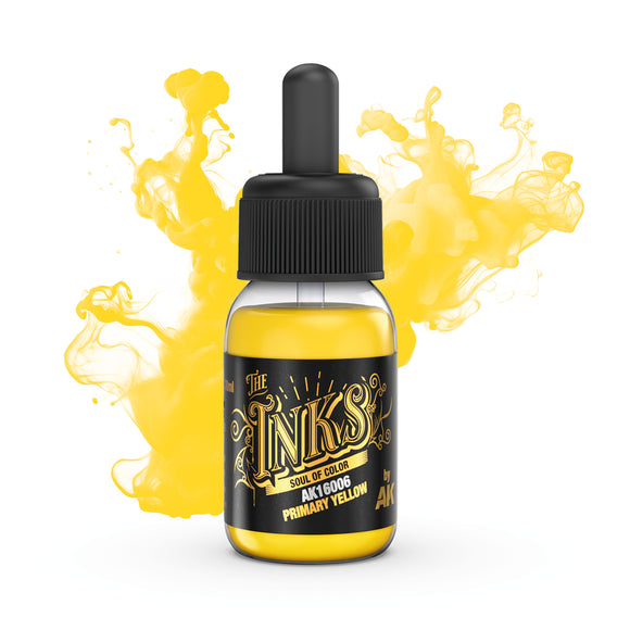 AK Acrylic - Primary Yellow Ink