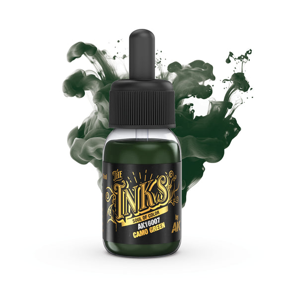 AK Acrylic - Camo Green Ink