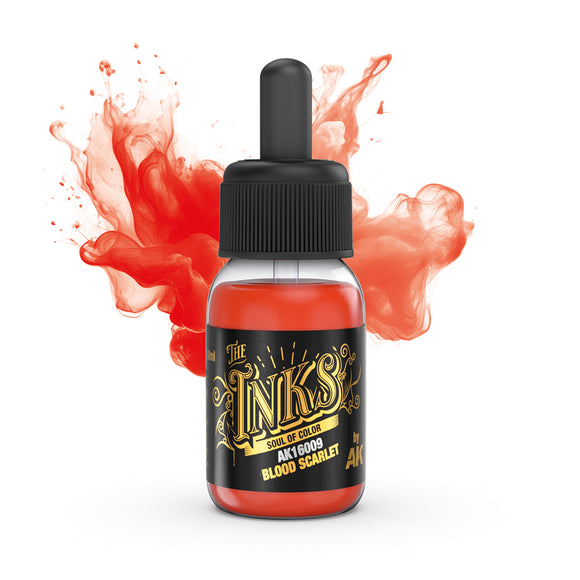 AK Acrylic - Blood Scarlet Ink