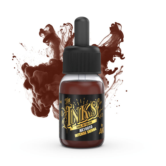 AK Acrylic - Intense Sienna Ink