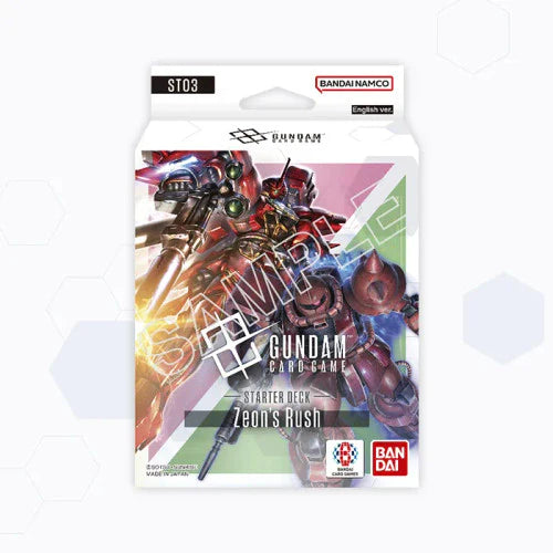 Gundam Card Game Starter Deck Zeon's Rush [ST03]