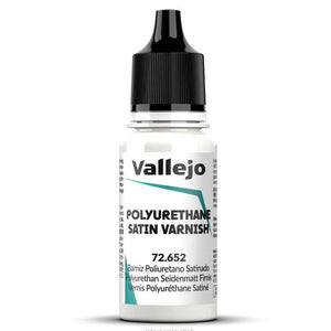 Vallejo Polyurethane Satin Varnish - 18ml