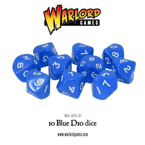 Warlord Games: 10 Blue D10