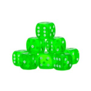 Warlord Games: Emerald D6 Dice