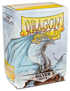 Dragon Shield Card Sleeves: Matte Silver (100)