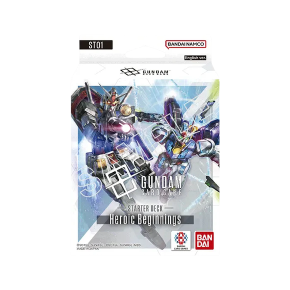 Gundam Card Game: Starter Deck - Heroic Beginnings (ST01)