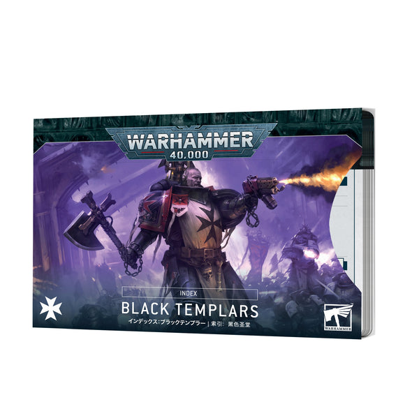 Warhammer 40K:  Index Cards - Black Templars