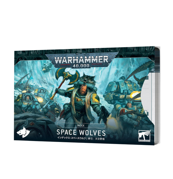 Warhammer 40K:  Index Cards - Space Wolves