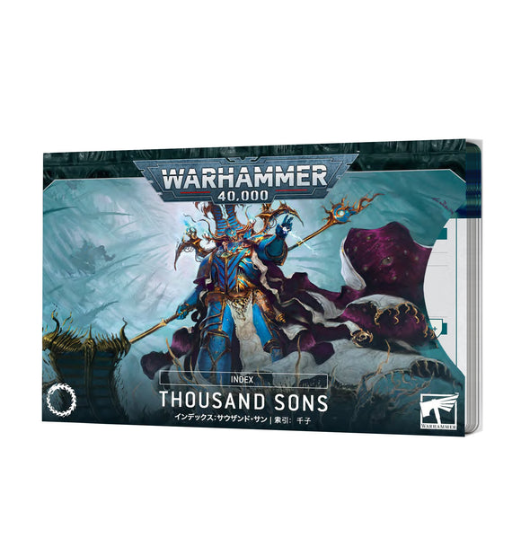 Warhammer 40K:  Index Cards - Thousand Sons