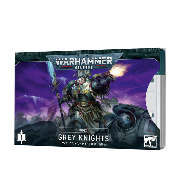 Warhammer 40K:  Index Cards - Grey Knights