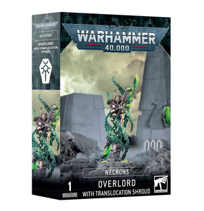 Warhammer 40K: Necrons Overlord With Translocation Shroud