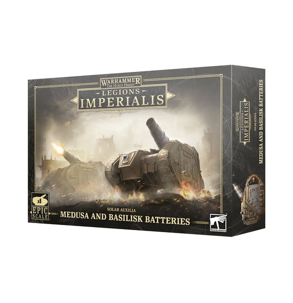 Legion Imperialis: Medusa and Basilisk Batteries