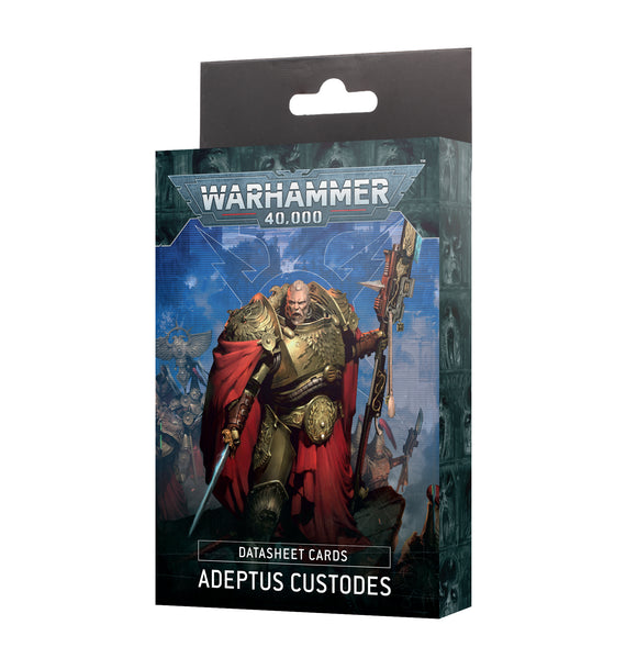 Warhammer 40K: Datasheet Cards Adeptus Custodes