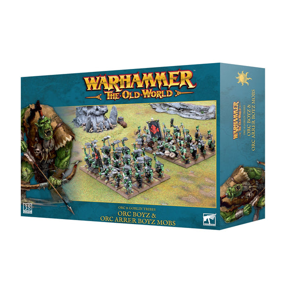 Warhammer The Old World: Orcs and Goblins Orc Arrer Boyz Mobz
