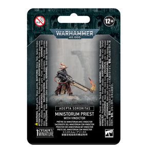 Warhammer 40K: Adepta Sororitas Ministorum Priest With Vindictor