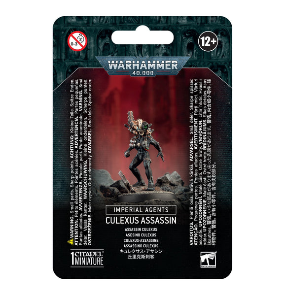 Warhammer 40K: Imperial Agents Culexus Assassin