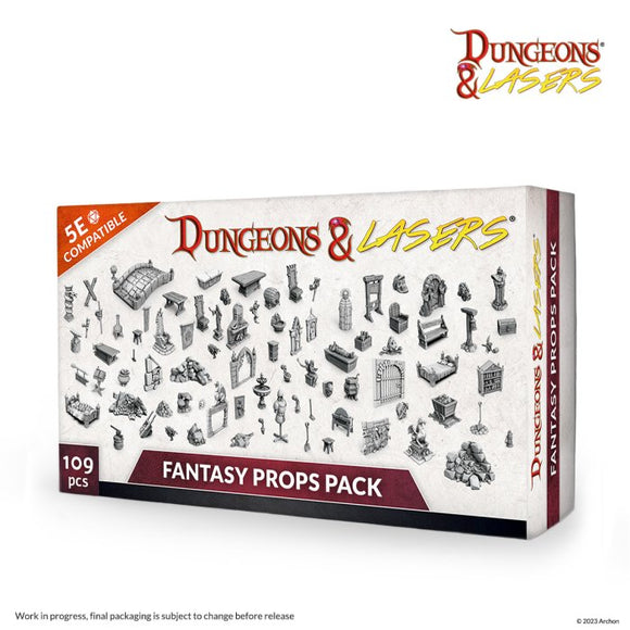 Dungeons & Lasers: Fantasy Props Pack