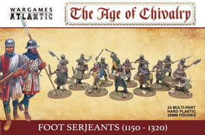 Wargames Atlantic - Foot Serjeants (1100-1320)