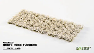 Gamer's Grass: White Rose Flowers
