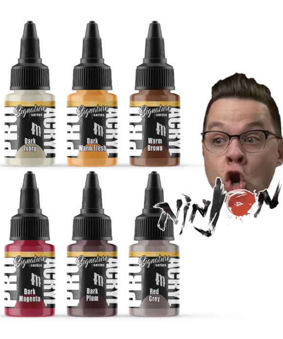 Pro Acryl Paints - Signature Series Set 2 - Ninjon