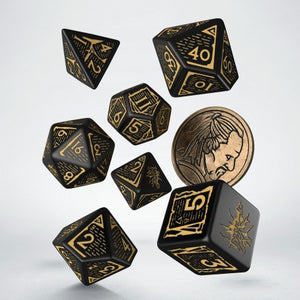 Q-workshop: The Witcher Dice Set. Vesemir - The Sword Master