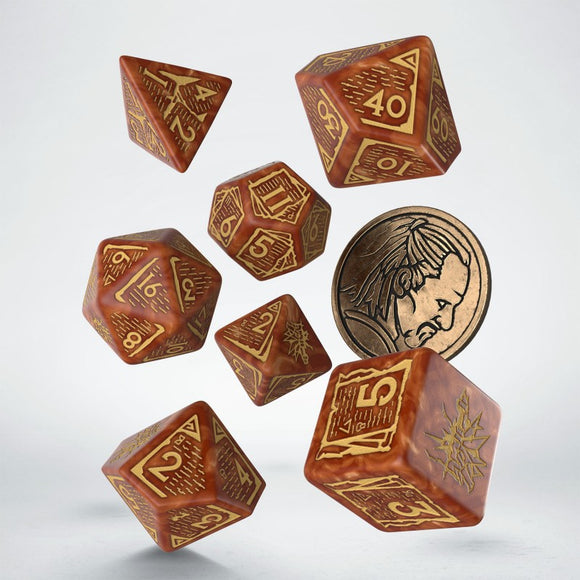 Q-workshop: The Witcher Dice Set. Vesemir - The Wise Witcher