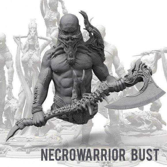Madness 3D - Necro Dragon Warrior Bust