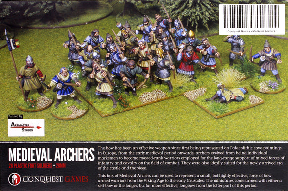 Conquest Games - Medieval Archers (Plastic)