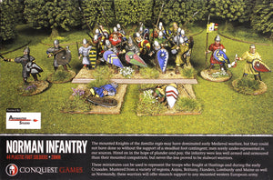 Conquest Games - Norman Infantry (Plastic)