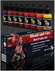 Scale75 - Blood and Fire (Red paint Set)