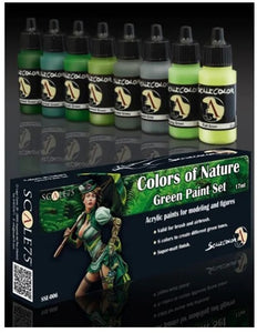 Scale75 - Colors of Nature (Green Paint Set)
