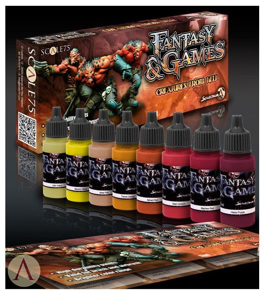 Scale75 - Creatures From Hell paint set