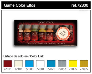 Vallejo Game Color Set - Elves