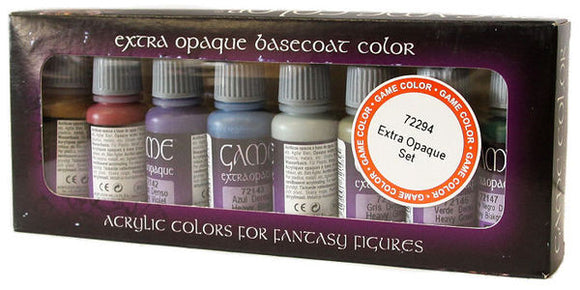 Vallejo Game Color Set - Extra Opaque Basecoat Color