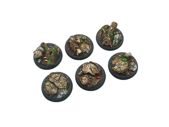 Micro Arts: Forest Bases, WRound 40mm (2)