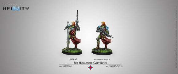 Ariadna: 3rd Highlander Grey Rifles (HMG)