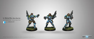 PanOceania: Lieutenant Stephen Rao, Bagh-Mari Unit (Combi Rifle)