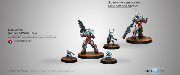 Nomads: Taskmaster, Bakunin SWAST Team