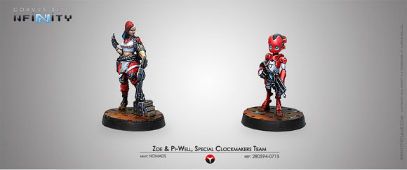 Nomads: Zoe & Pi-Well, Special Clockmakers Team  (Engineer & Remote)