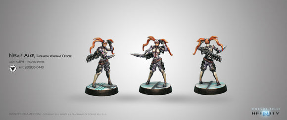 ALEPH: Nesaie Alkê, Thorakitai Warrant Officer (Spitfire)