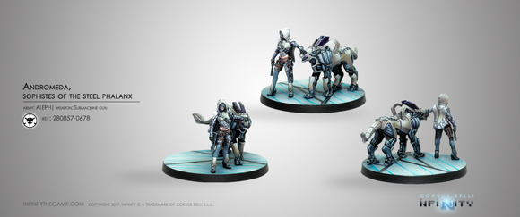 ALEPH: Andromeda, Sophistes of the Steel Phalanx (Submachine gun)