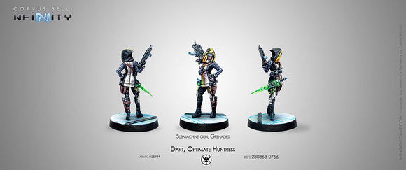 ALEPH: Dart, Optimate Huntress (SMG, Grenades)
