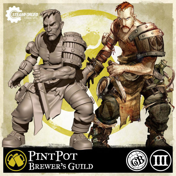 Guild Ball: Brewer's Guild - Pintpot (Season 3)