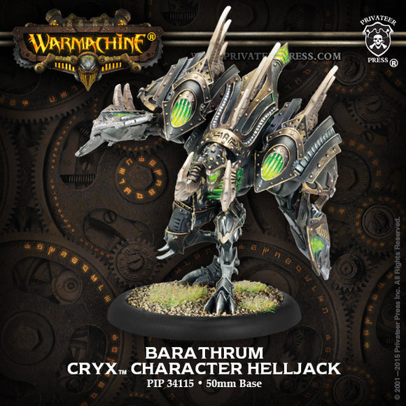 Warmachine Cryx: Barathrum Cryx Character Helljack