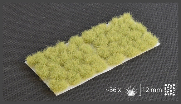 Gamer's Grass: Light Green 12mm XL Tufts Wild