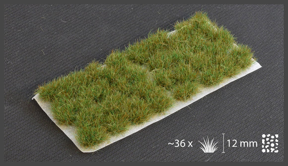 Gamer's Grass: Strong Green 12mm XL Tufts Wild