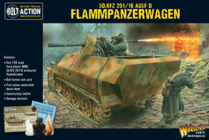 Bolt Action: Sd.Kfz 251/16 Ausf D Flammpanzerwagen Half Track
